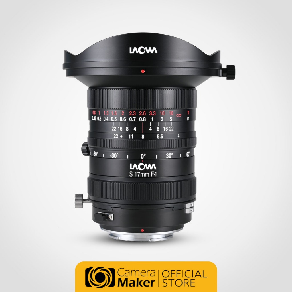 (Pre-Order) LAOWA 17MM F4 ZERO-D SHIFT (ประกันศูนย์) เลนส์มือหมุน