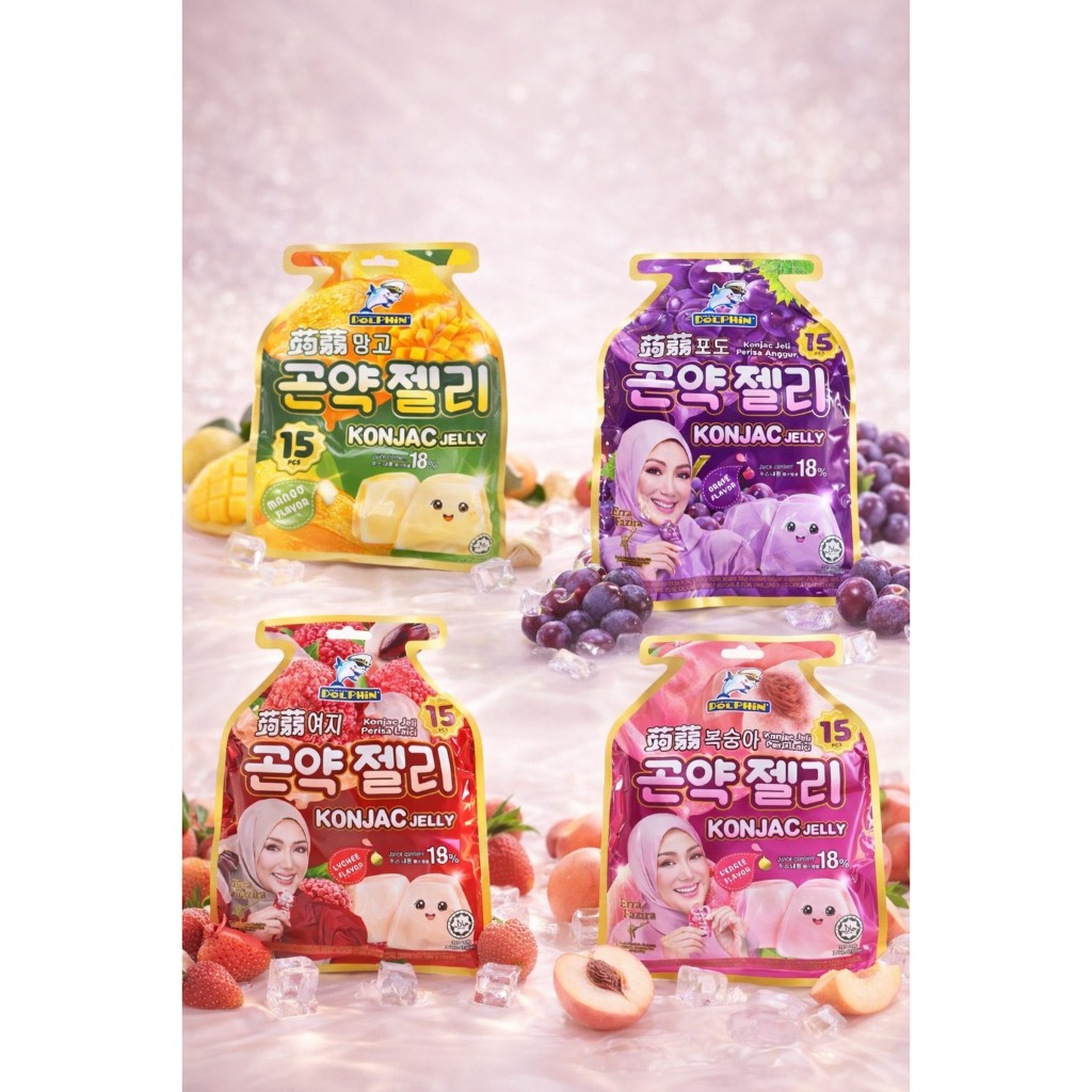 เยลลี่บุกถูกที่สุด 🔥 เยลลี่โลมา เยลลี่เกาหลี4รสชาติ