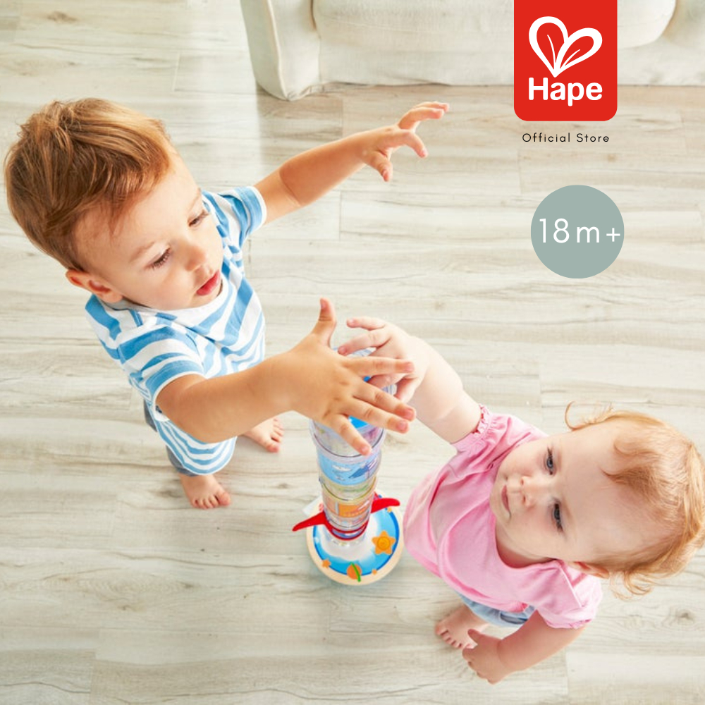 Hape - Rocket Ball Air Stacker จรวดเป่าลูกบอล 18M+ รูปที่ 3