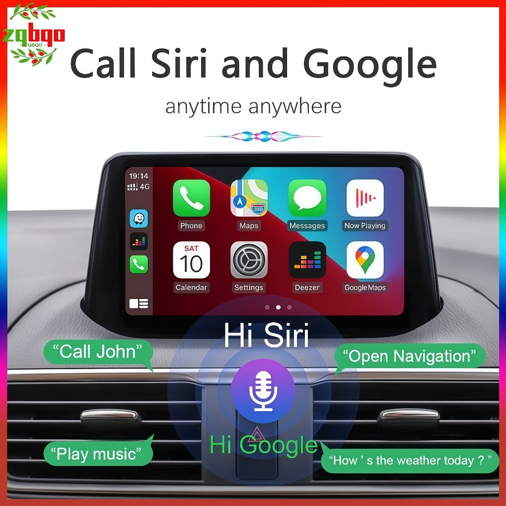 【ของแท้ 100%】 ชุดอัปเกรด Mazda Connect Apple CarPlay Android Auto สำหรับ Mazda CX-5 CX-8 CX-9 Mazda 