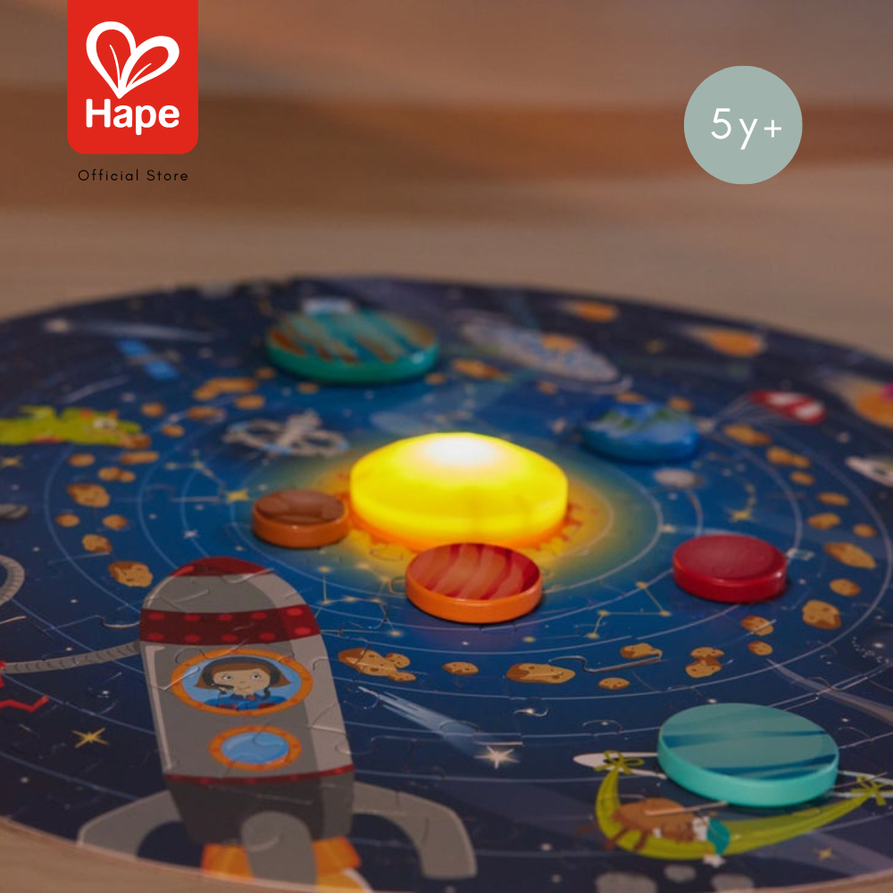 Hape Solar System Puzzle	ปริศนาระบบสุริยะจักรวาล	5Y+ รูปที่ 5