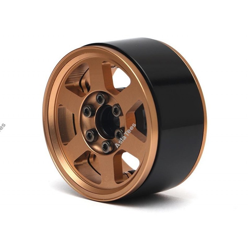 .ล้อ 1.9 BRW780912BZ :  Boom Racing TE37X KRAIT™ 1.9 Aluminum Beadlock Wheels w/ XT606 Hubs (4) Bron