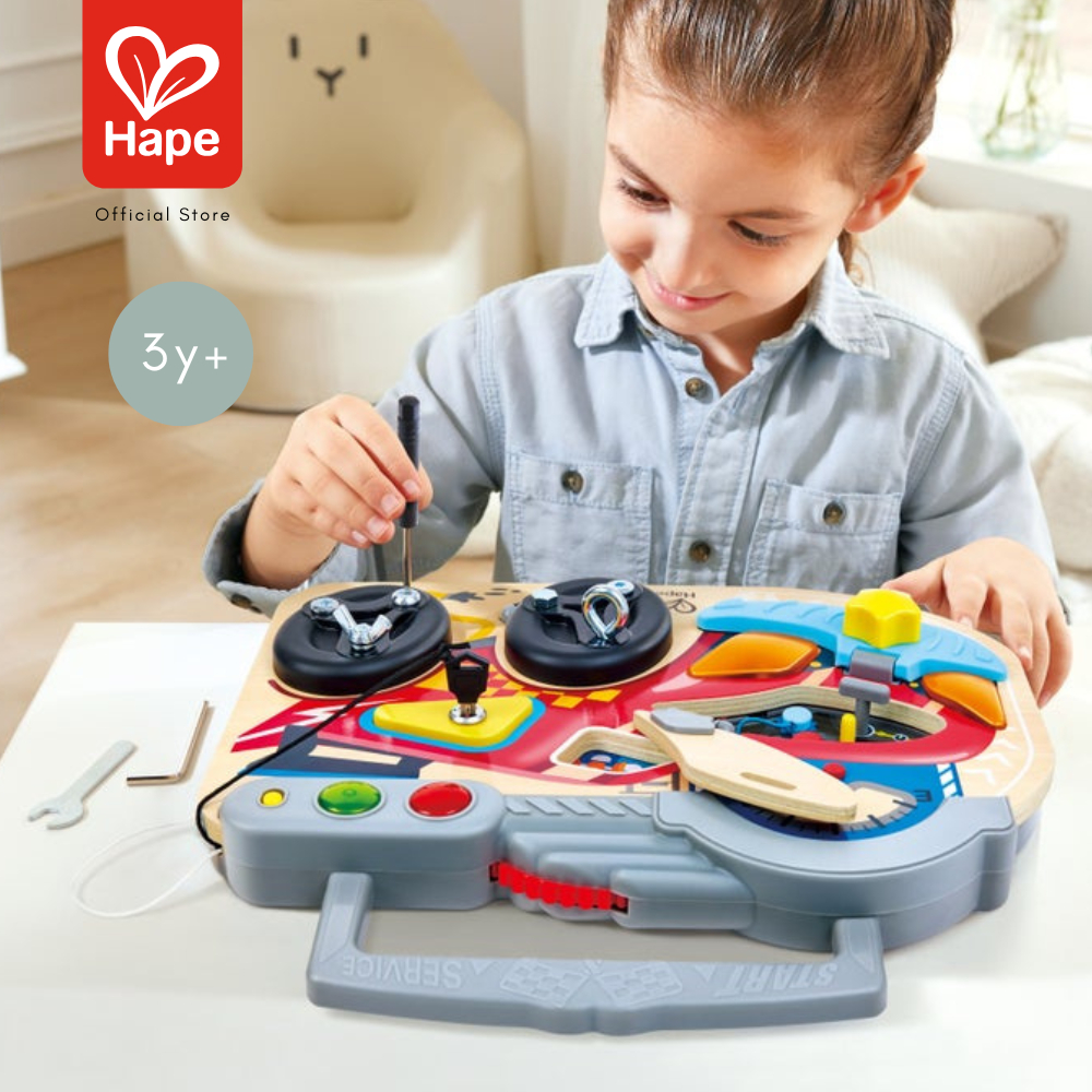 Hape - Little Racer's Busy Board                กระดานรูปรถแข่ง        3Y+ รูปที่ 3