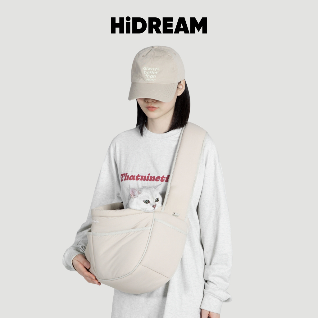 HiDREAM กระเป๋าสัตว์เลี้ยงครอสบอดี้ Crossbody Pet Carrier กันน้ำ น้ำหนักเบา นุ่มสบาย