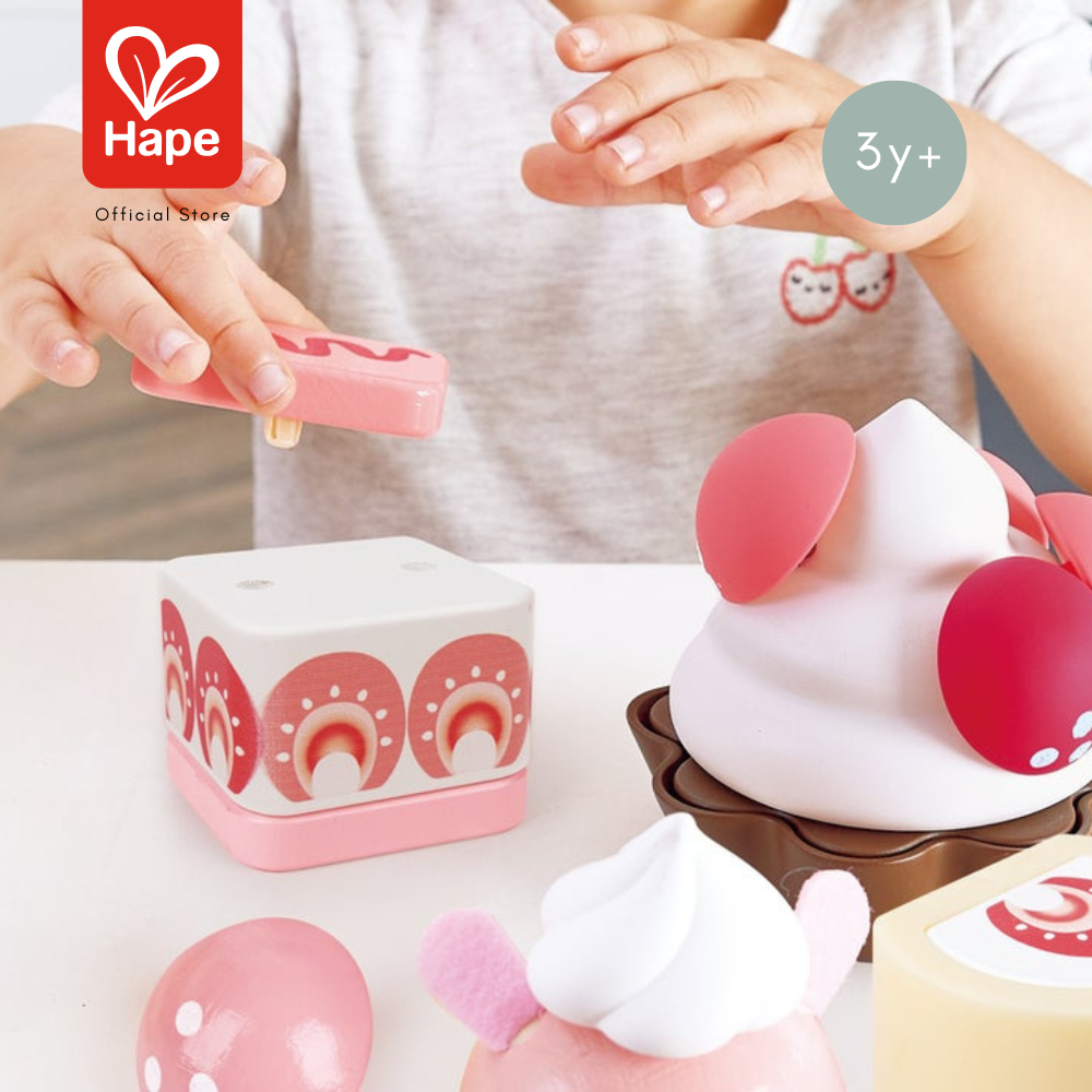 Hape Strawberry Dessert Set	รวมของหวานสตรอว์เบอร์รี	3Y+ รูปที่ 5