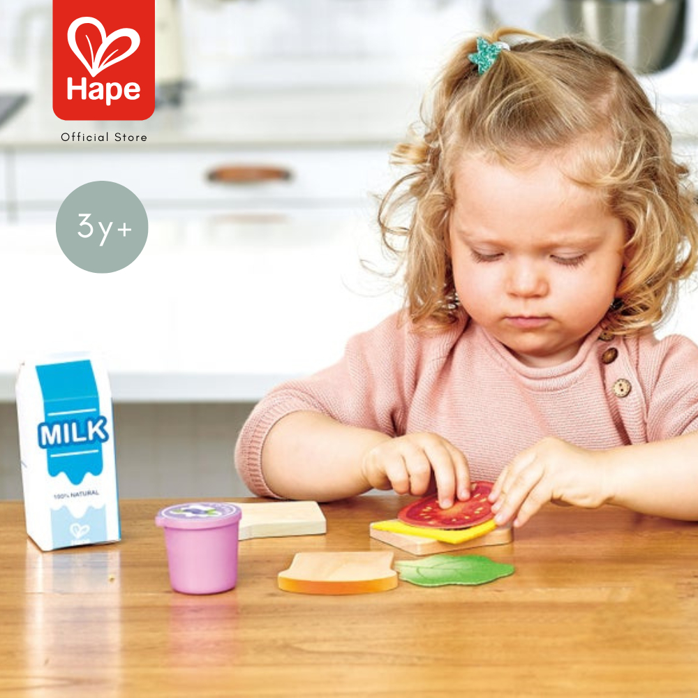 Hape Delicious Breakfast Playset	ชุดอาหารเช้าแสนอร่อย	3Y+ รูปที่ 4