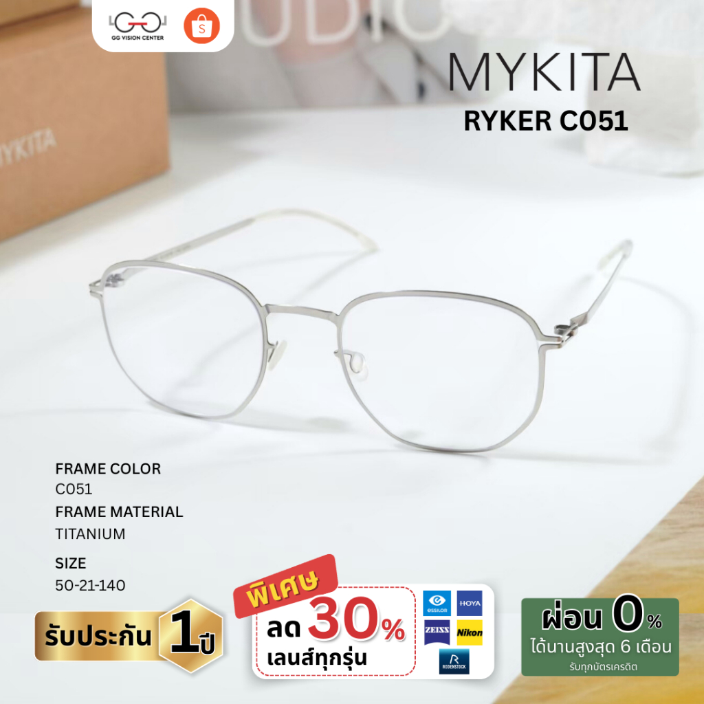 Mykita Eyewear รุ่น RYKER รหัส RYKER