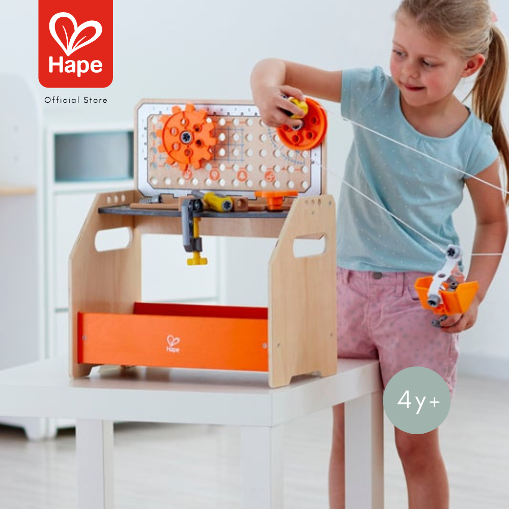Hape - Discovery Scientific Work        โต๊ะนักประดิษฐ์วิทยาศาสตร์ (ขนาดเล็ก)        4Y+ รูปที่ 3