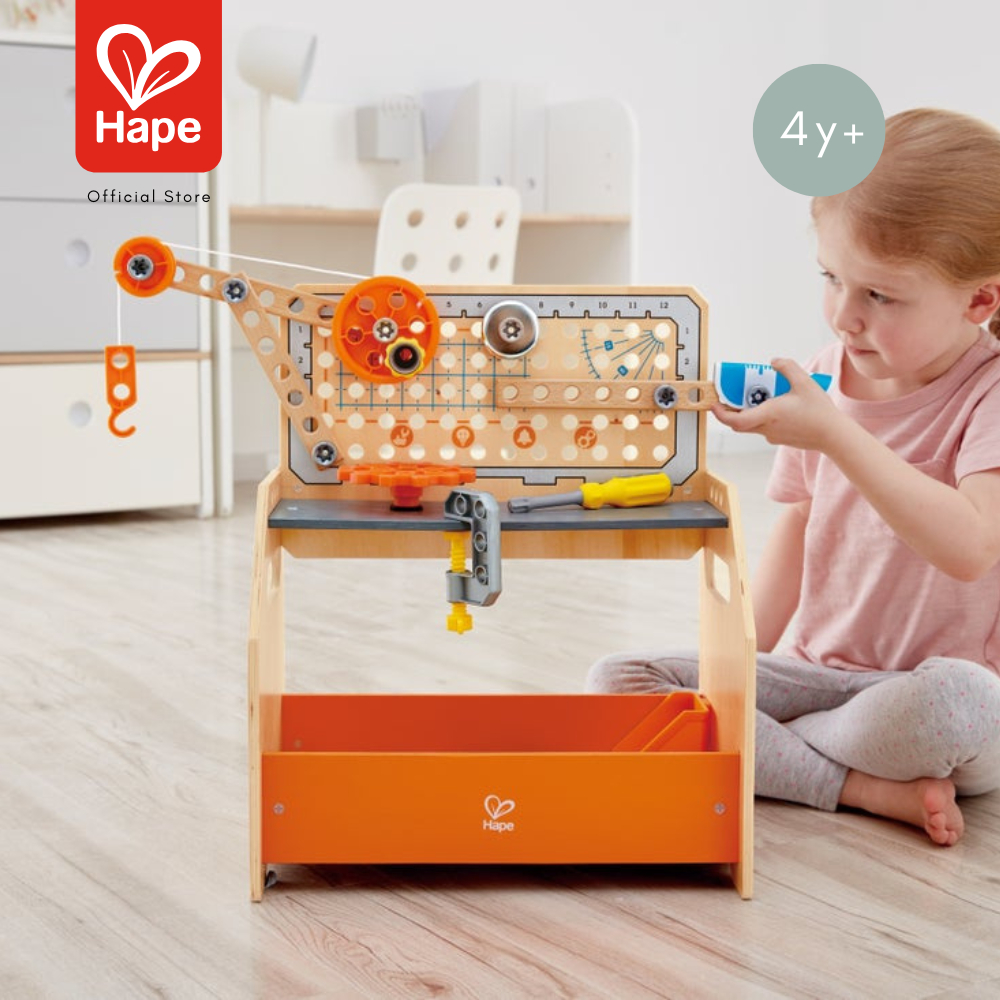 Hape - Discovery Scientific Work        โต๊ะนักประดิษฐ์วิทยาศาสตร์ (ขนาดเล็ก)        4Y+ รูปที่ 2