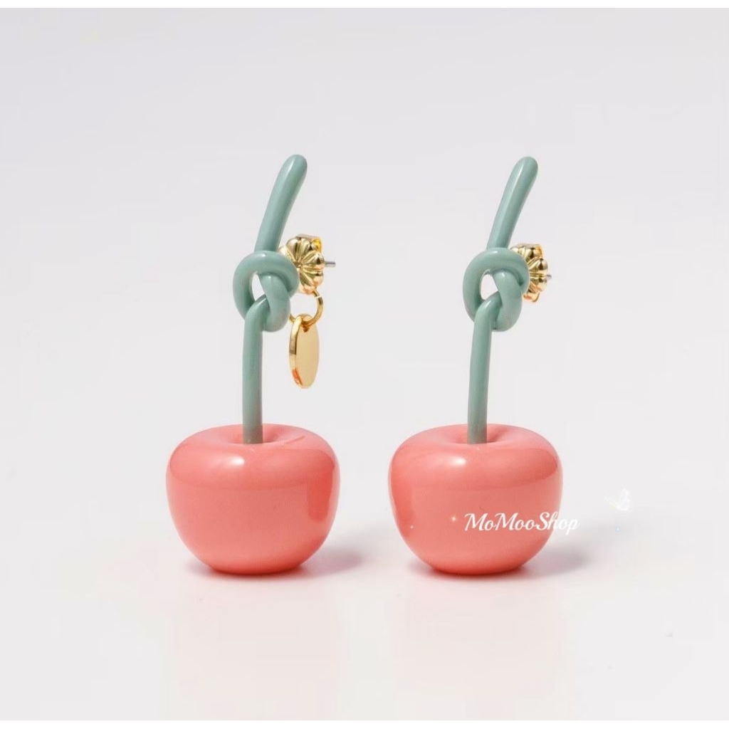 (✨️แท้💯shop🇯🇵/พร้อมส่ง🌈) ต่างหู 🌟Sailor Moon🌟 เชอรี่🍒 สตอเบอรี่🍓 พร้อมกล่อง‼️ แบรนด์ที่ x Murakami🎉🎉