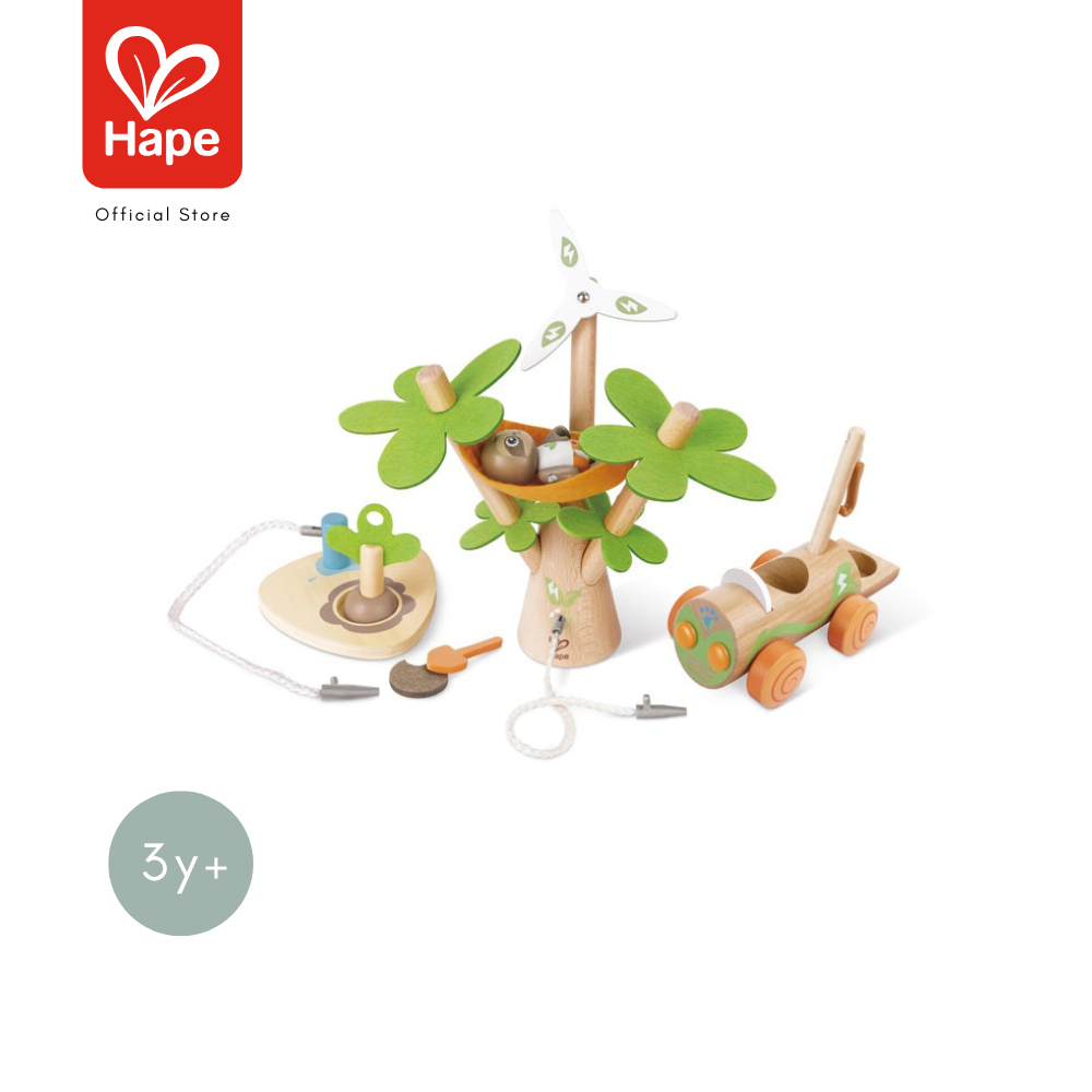 Hape 植樹カー Tree Planting E-car エコカー 3Y+ 画像5
