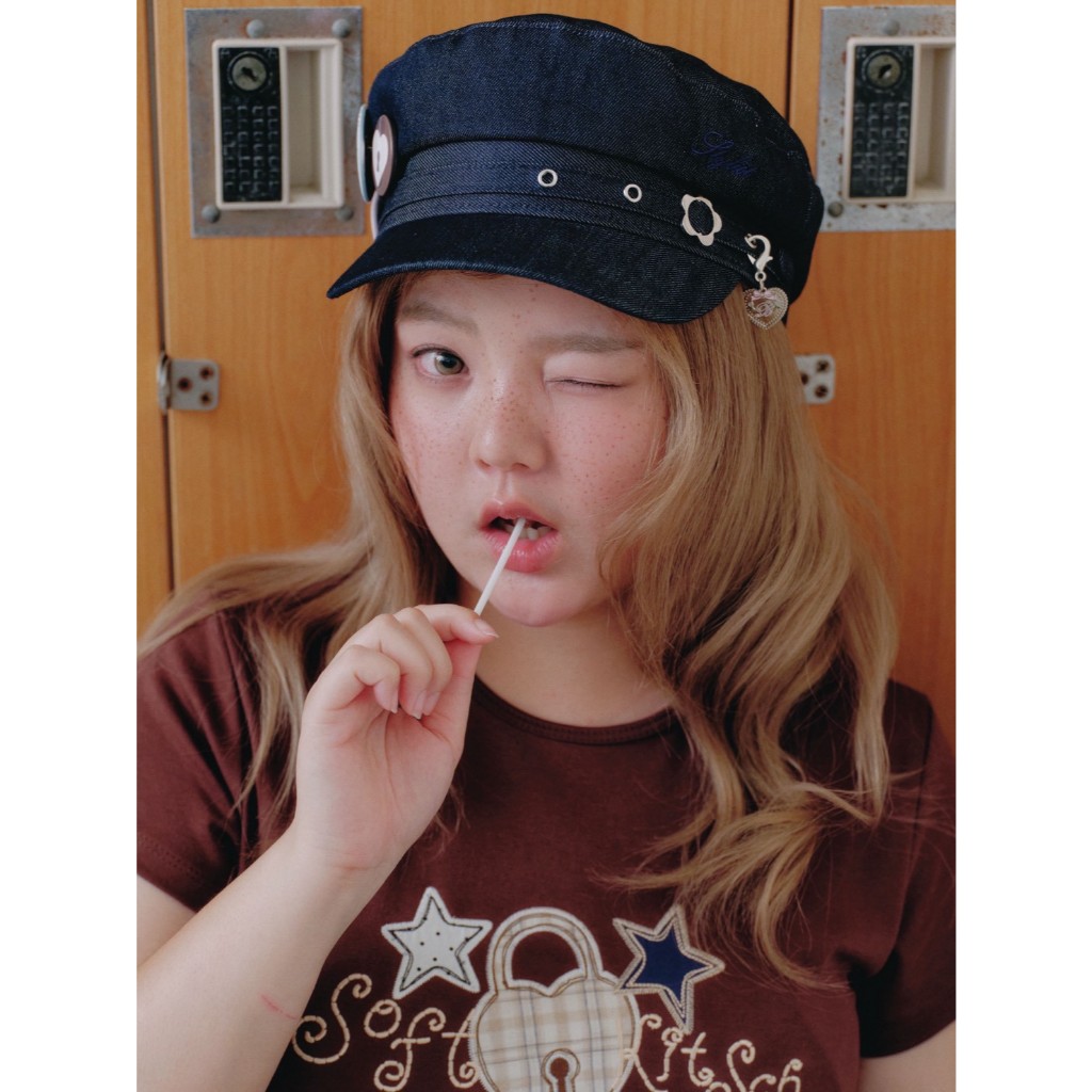 STYLIST x Brinkkty -Hats-Vivi-002--- หมวกทรงฟิดเลอร์ แคปส์ รูปที่ 4