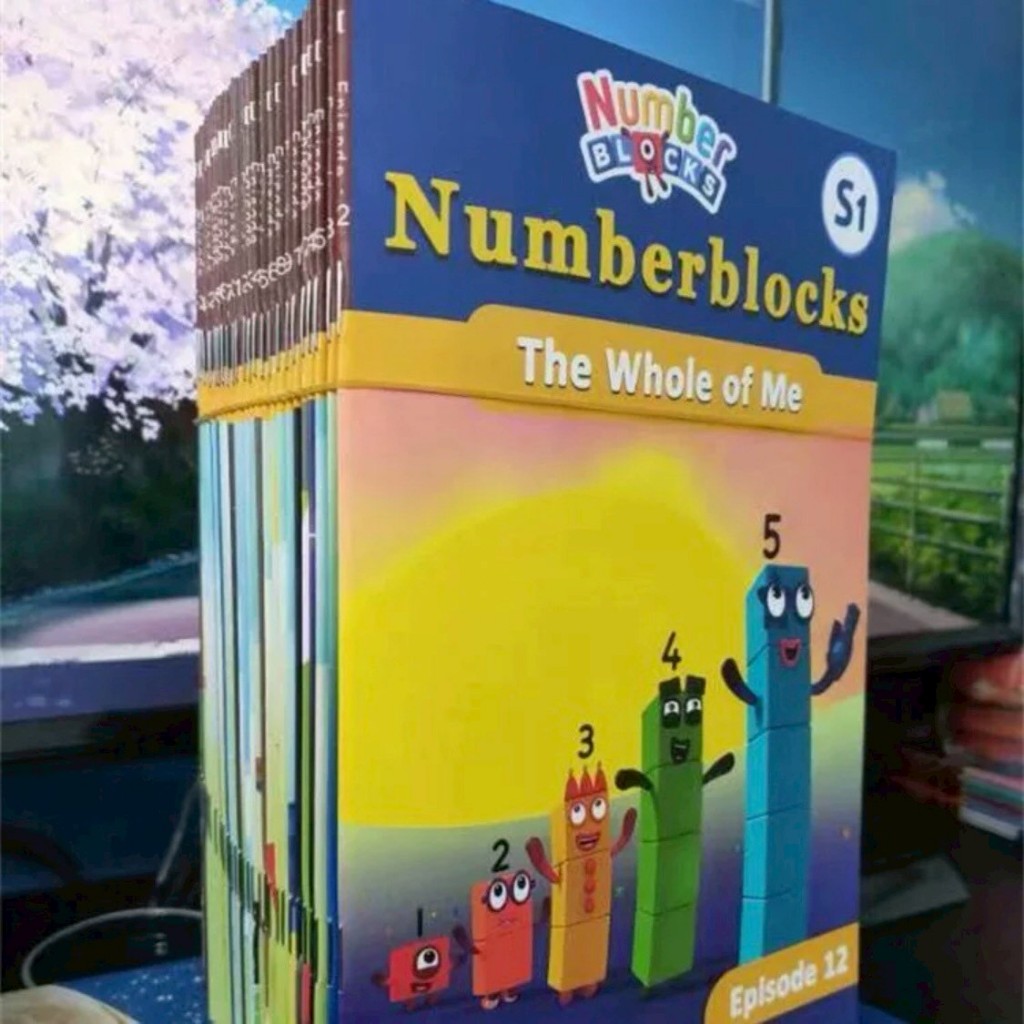 [พร้อมส่ง] Numberblocks Season 1+2 31 เล่ม ครบเซต! หนังสือฝึกอ่าน + เก่งเลขจาก CBeebies อังกฤษ (BAFTA Winner)