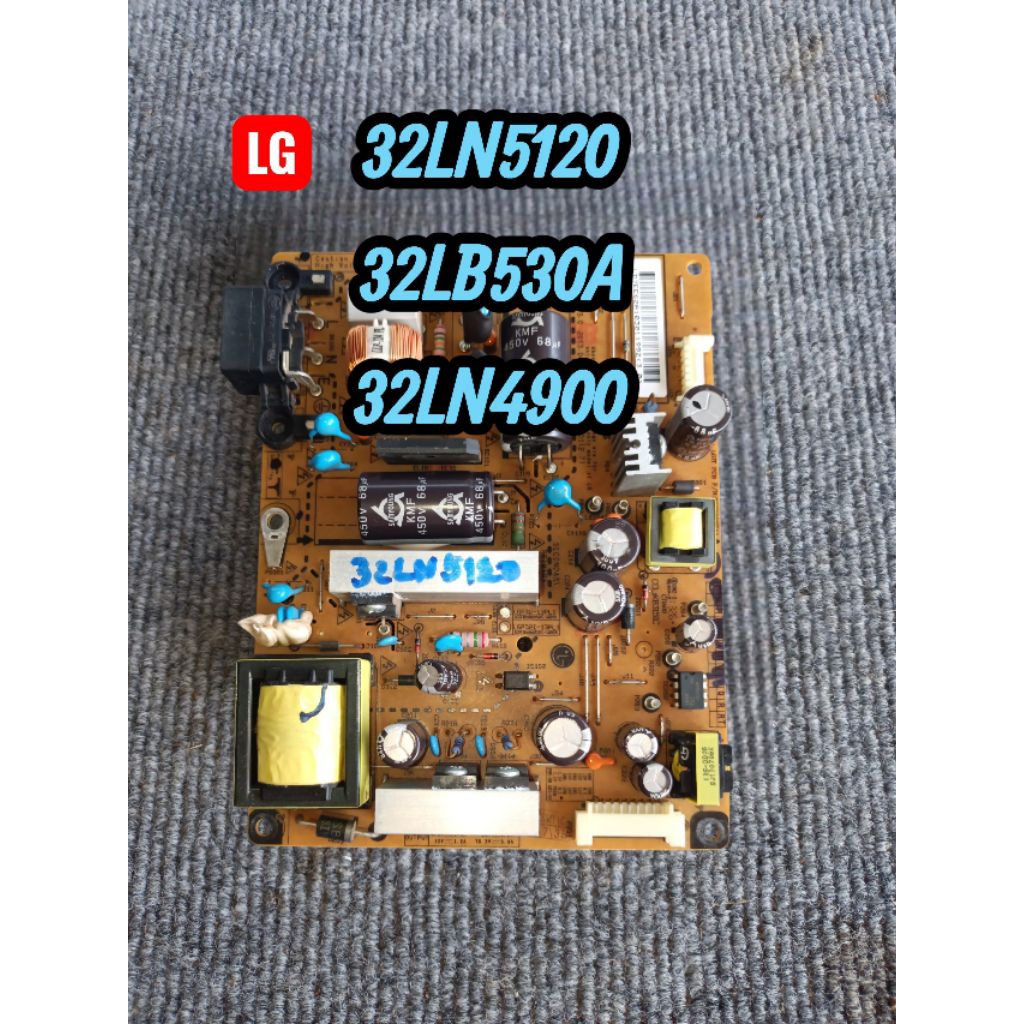 บอร์ดเพาเวอร์ซัพพลายทีวี LG 32 นิ้วรุ่น LG 32 ln 5120,32LB530Aแท้ถอด