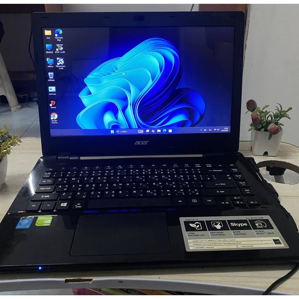 โน๊ตบุ๊ค Acer เล่น PB FIFA online 4 GTA V ได้ ทำงานลื่นๆ