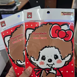พร้อมส่ง🇹🇭 ที่ติดพรบ.สูญญากาศ 🧸ลายม่อนชิชิ สุดคิวท์ ขนาดทั้งแผ่น 13×15 Cm.