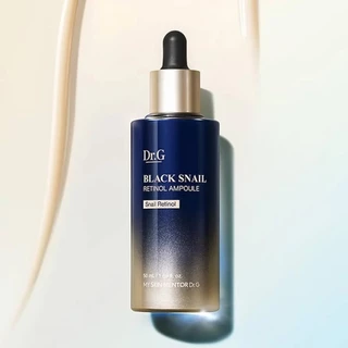 Dr.G Black Snail Retinol Ampoule 50ml แอมพูลเรตินอล สำหรับลดริ้วรอยและฟื้นฟูผิว found & found