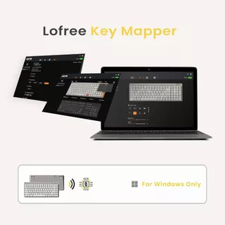 LOFREE คีย์บอร์ดไร้สาย FLOW Lite Wireless Mechanical Keyboard - EN