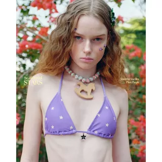 when.we.summer - Scattered Stars Bra (-เฉพาะบรา-) กระชับเก็บหน้าอกอย่างดี *สินค้าพร้อมส่ง*