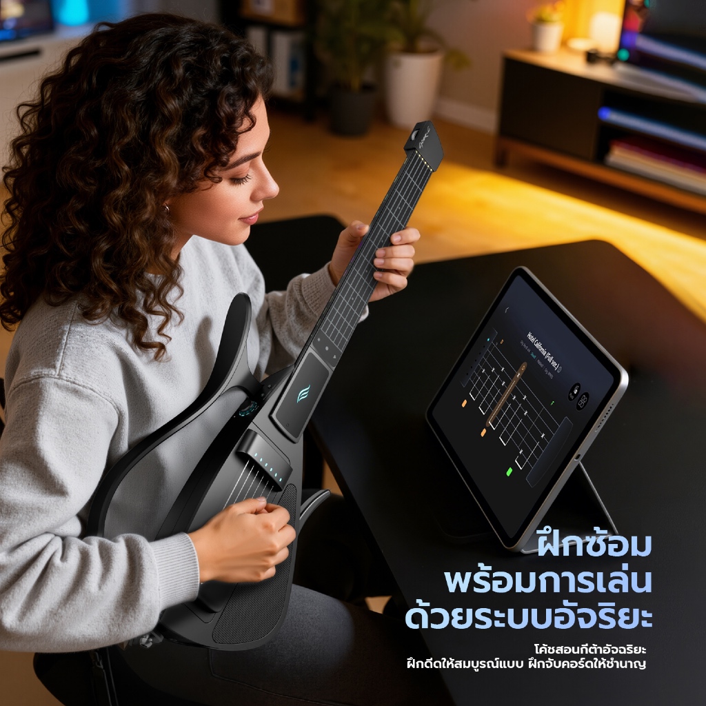 Cyber G Guitar String Model กีตาร์อัจฉริยะ รับประกันศูนย์ไทย