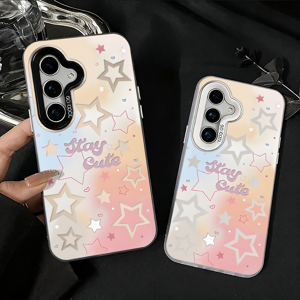 IMD เคสมือถือ For Samsung A07 A37 A17 A56 A57 A16 A06 A55 A36 A15 A05S 4G A35 A54 A26 A22 5G เคสโทรศัพท์ matte สีสันสดใส