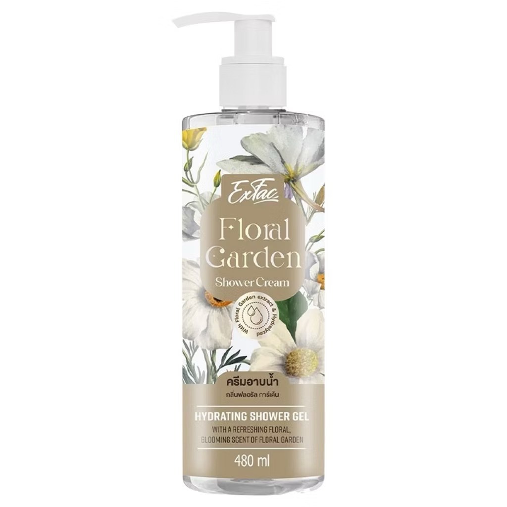 EXFAC - Shower Cream (480ml) เอ็กแฟค ชาวเวอร์ ครีม รูปที่ 3