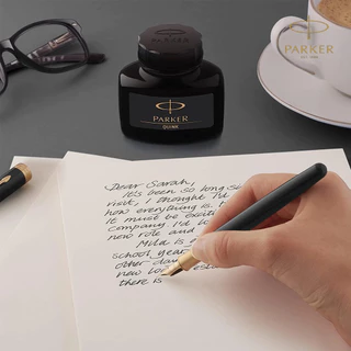 Parker น้ำหมึกขวด 57ml สีน้ำเงิน สีน้ำเงินเข้ม สีดำ หมึกขวดใช้กับหลอดสูบหมึก PARKER Quink Bottle Ink for Fountain pen