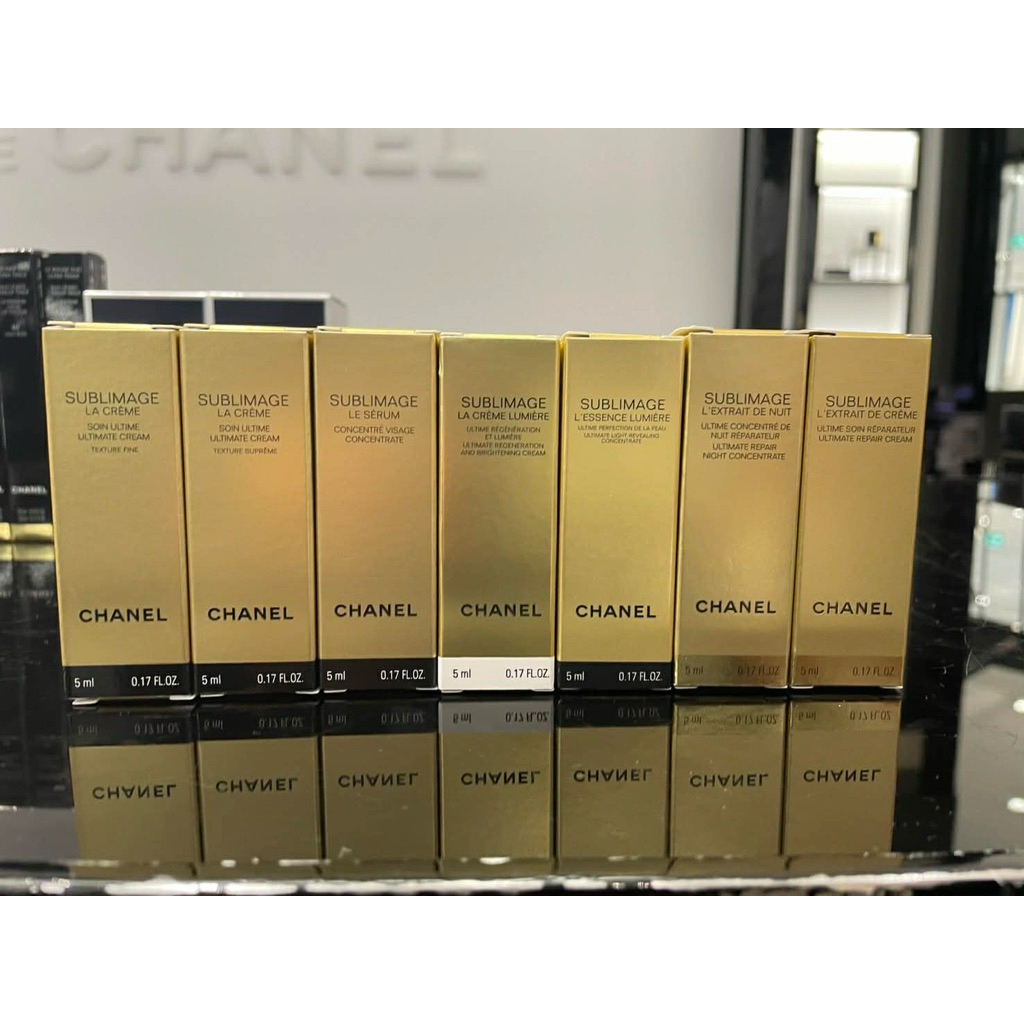 เซรั่ม/ครีมบำรุงผิวตัวท็อป Chanel Sublimage(ขนาดทดลอง) ป้าย สคบ.ไทย ผลิตล็อตใหม่ล่าสุด 2567-68 💫