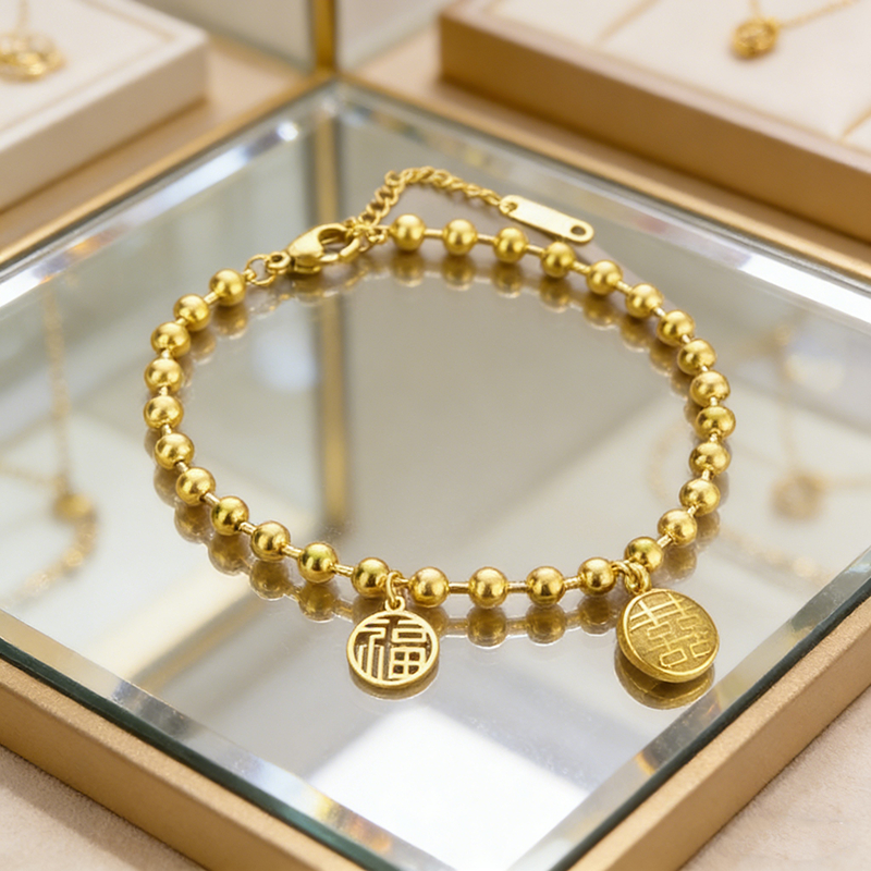 jewelry สร้อยข้อมือแพลทินัม สร้อยข้อมือผู้หญิง สร้อยข้อมืออินฟินิตี้ ของขวัญคู่ สร้อยข้อมือแฟชั่น