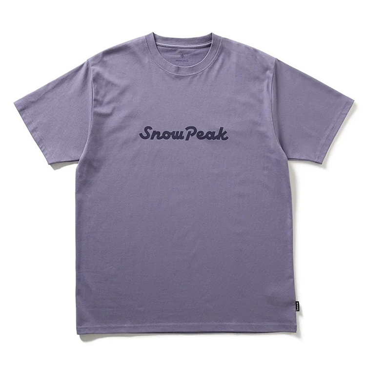 Snow Peak เสื้อยืด รุ่น SNOW PEAK TYPOGRAPHY T-SHIRT