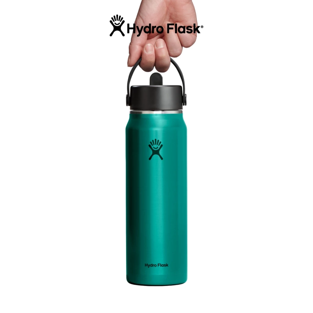 HYDRO FLASK กระติกน้ำสูญญากาศ รุ่น WIDE MOUTH WITH FLEX STRAW LID TRAIL 32 OZ กระบอกน้ำ เก็บอุณหภูมิ เก็บความเย็น ของแท้ thumbnail 8