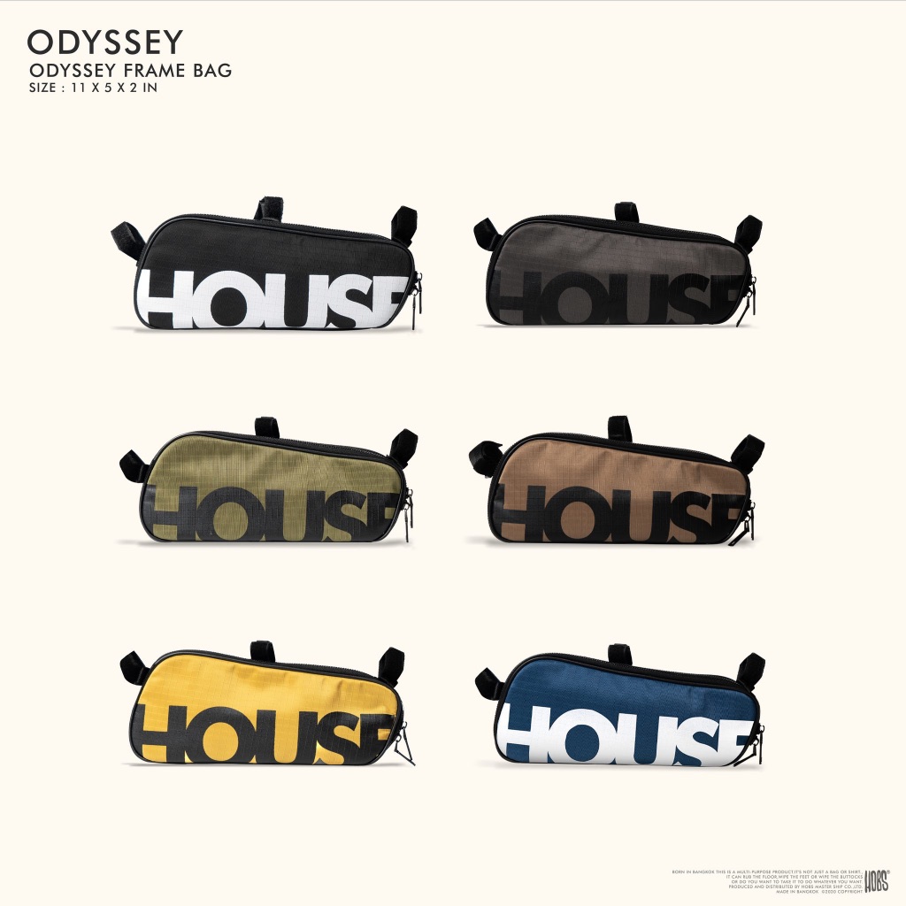 (ส่งฟรี) กระเป๋า Hobs ของแท้ รุ่น Odyssey Frame Bag กระเป๋าจักรยาน เฟรมแบ็ค