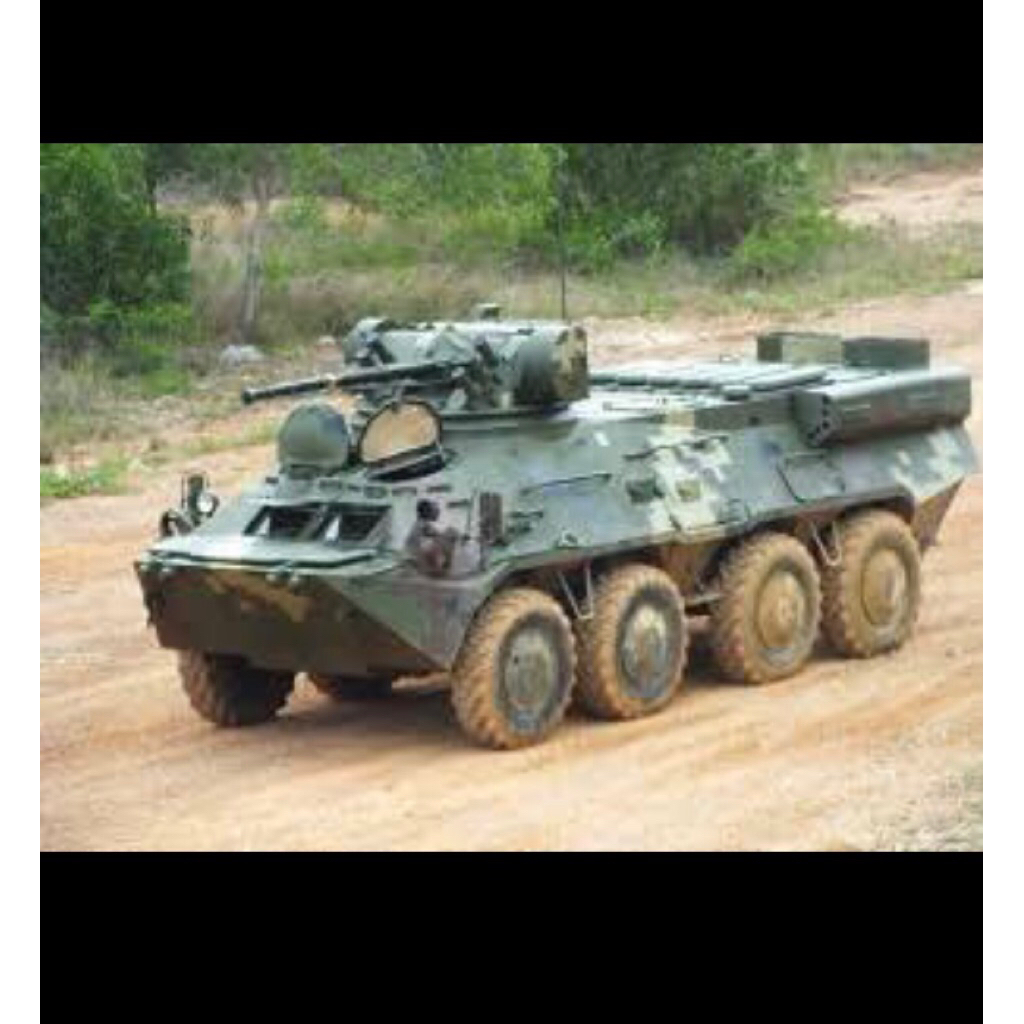 โมเดลประกอบเรซิ่น รถถัง  ไทย รถเกราะ บีทีอาร์3อี1 BTR3E1   ขนาด 1/35 ต้องนำไปประกอบและทำสีเอง