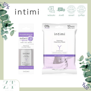พร้อมส่ง🔥Intimi เฟมินีนคลีนซิ่งไวพส์ Cleansing Wipes 10แผ่น,…
