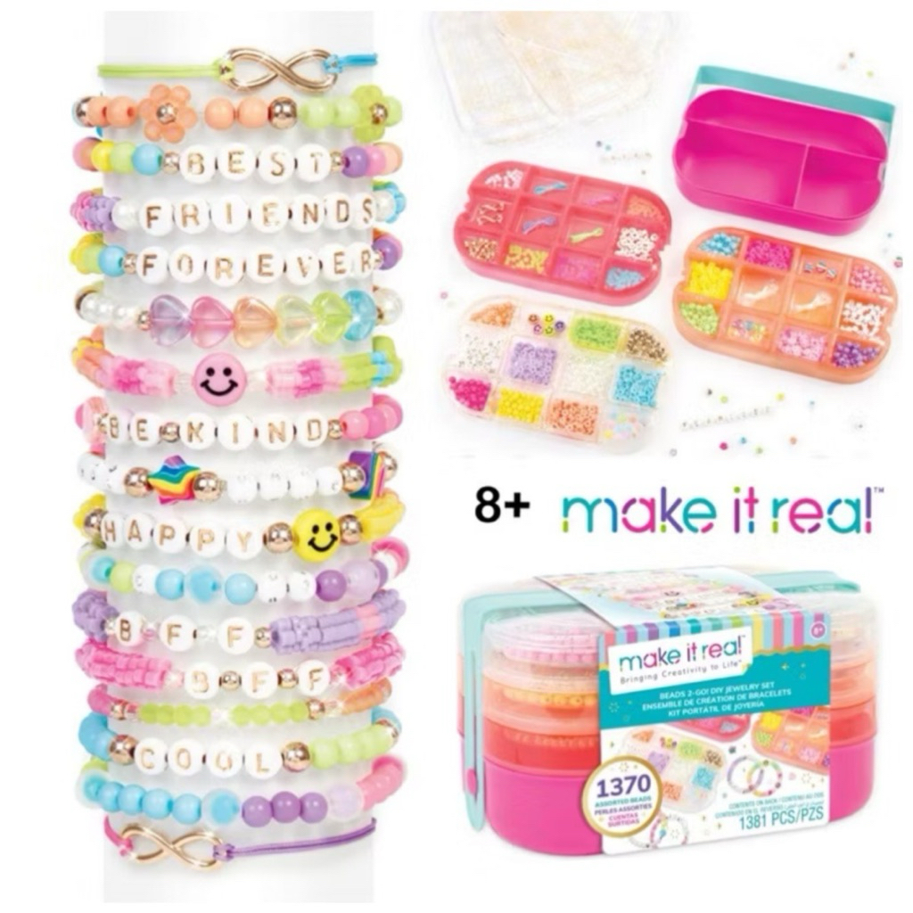 ✅make it real  #34 D.I.Y. เซ็ททำสร้อยลูกปัด BEADS 2-GO! DIY JEWELRY SET