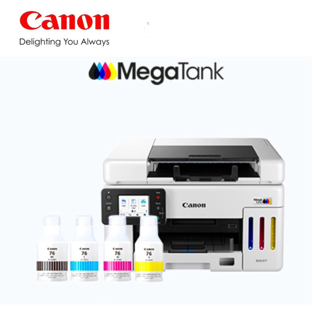 CANON MAXIFY GX6570 เครื่องพิมพ์ธุรกิจ 3-in-1 MegaTank รับประกันศูนย์ไทย