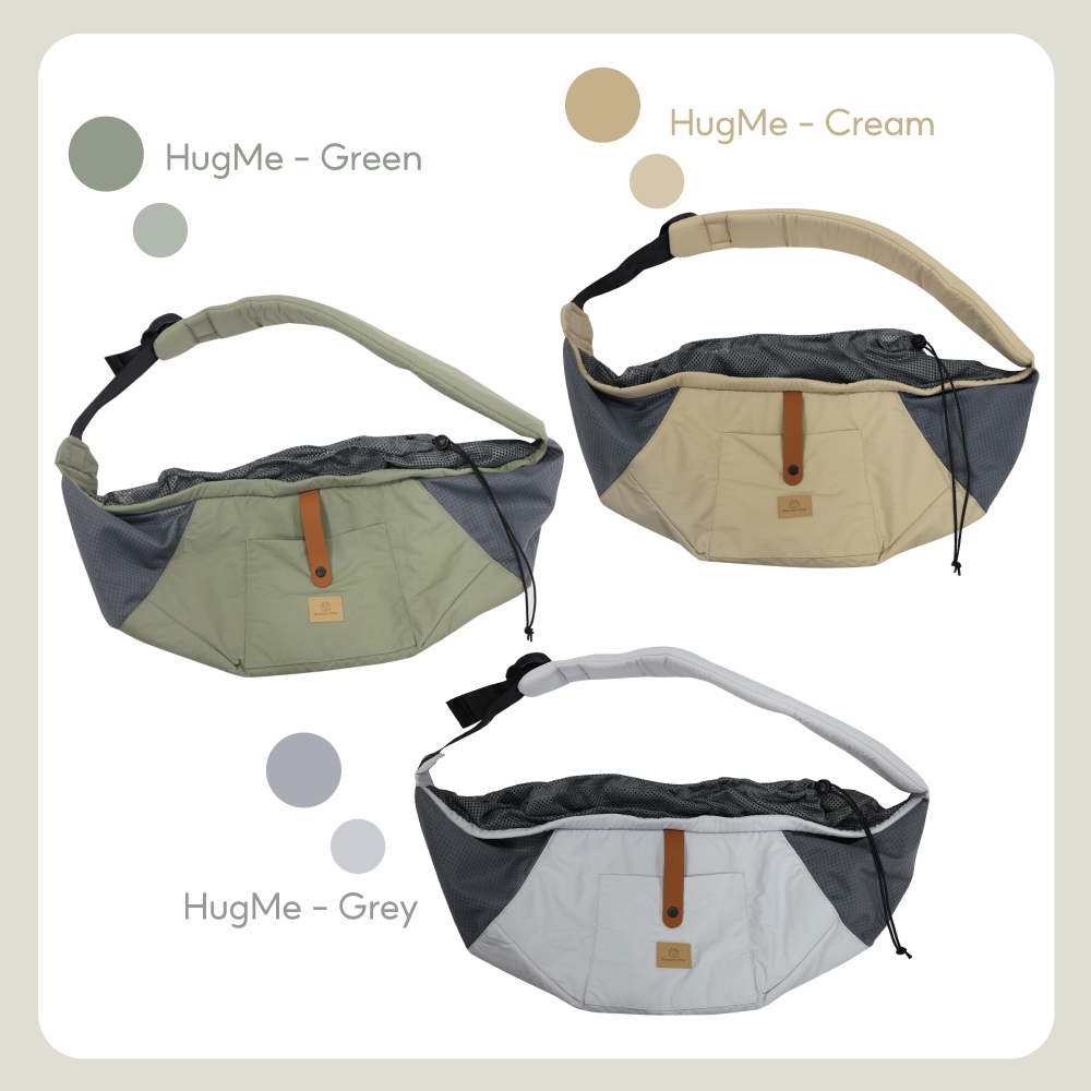 HugMe™ Sling Pet Carrier กระเป๋าอุ้มสัตว์เลี้ยงแบบพาดบ่า พอววี่ รูปที่ 6