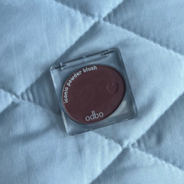ส่งต่อ odbo iconic powder blush สี 05 ใช้ไปแค่ 1 ครั้ง