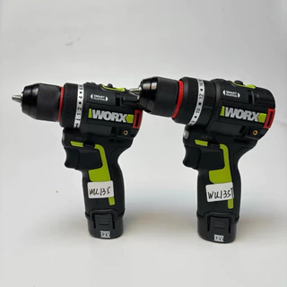 WORX WU135(2ระบบ) ,135T(3ระบบ) สว่านไร้สาย 12V รุ่นใหม่ล่าสุด smart clutch พร้อมส่งจากไทย