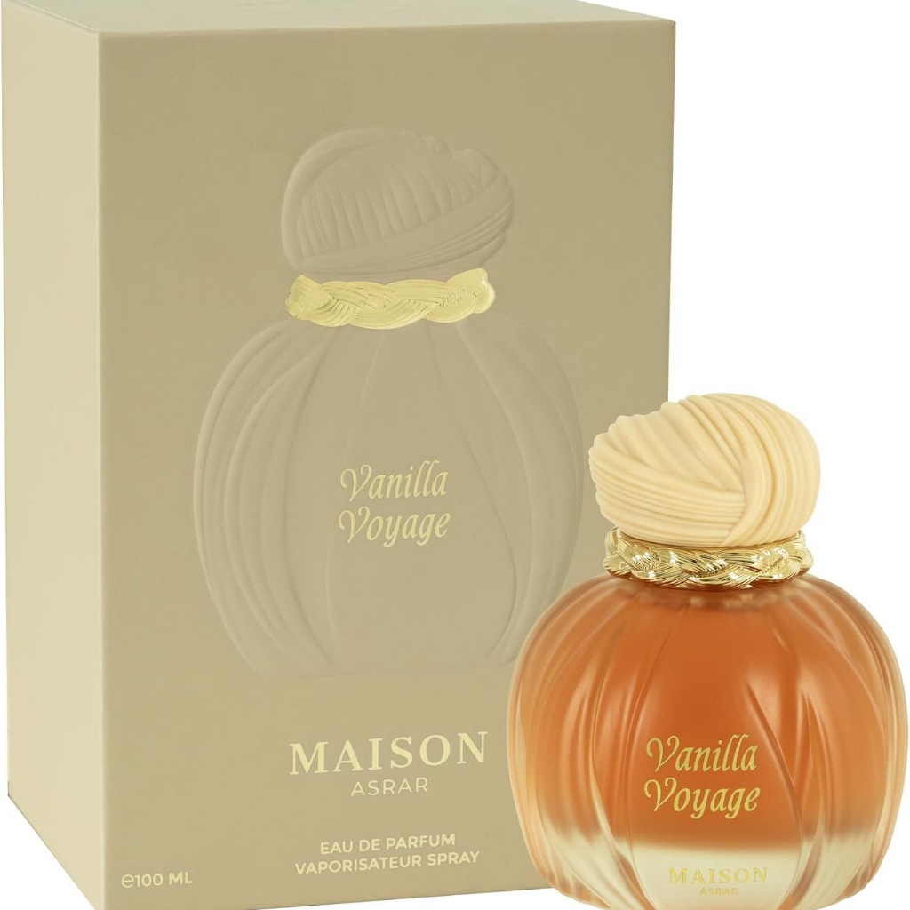 น้ำหอม MAISON Vanilla Voyage Perfume 100 ml หอมหวานนุ่ม กลิ่นวนิลา ผสานกลิ่นอำพัน คาราเมลและน้ำผึ้ง