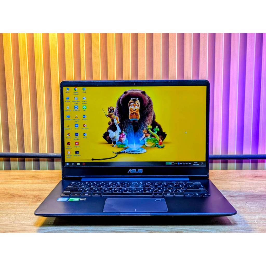 second hand notebook  Asus UX430U   สเปก intel Core i7-7500U (gen7)   Ram 8 GB SSD 256 GB การ์ดจอแยก