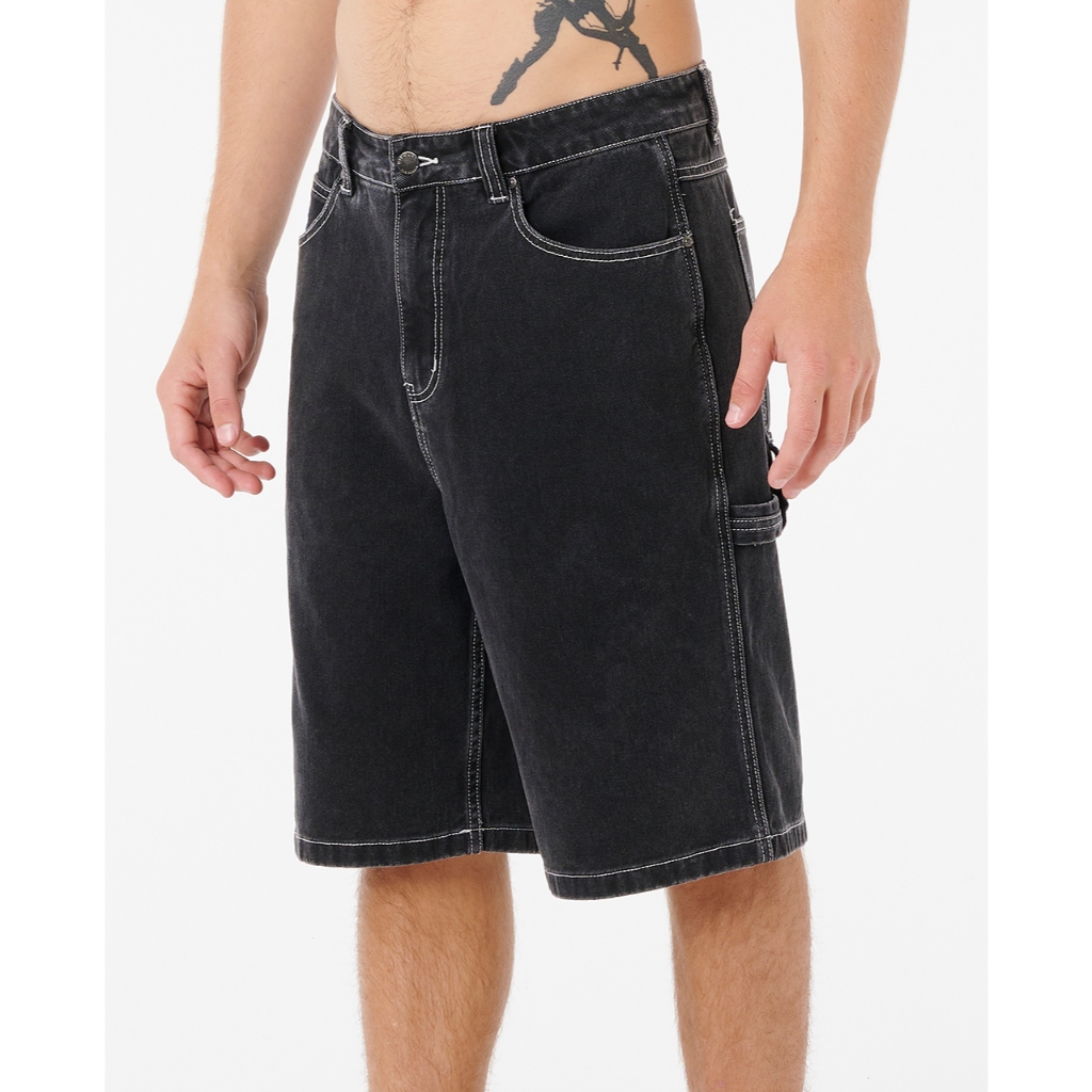 RIPCURL  กางเกงขาสั้น ลำลอง 044MWS RAW ENERGY DENIM WALKSHORT 2025-S2