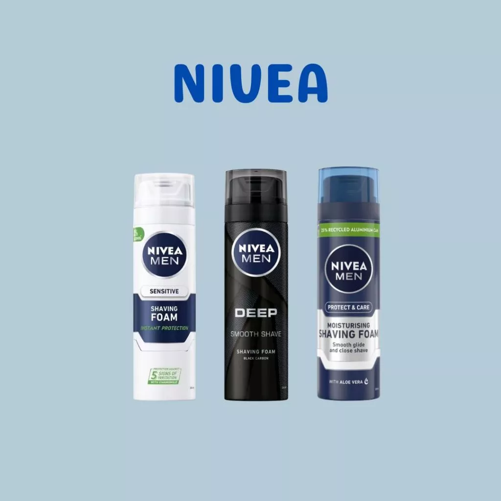 A028-นีเวีย เมน เชฟวิ่ง โฟม (Nivea Men Shave Foam)