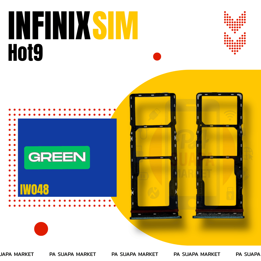 SIM Tray for infinix Hot9