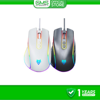[สินค้ารับประกัน 1 ปี] Nubwo เมาส์เกมมิ่ง  NM-102M Gaming Mo…