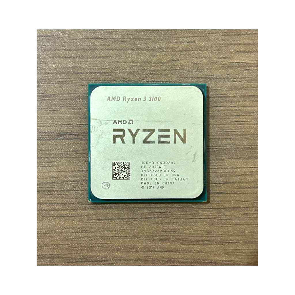 CPU AMD Ryzen 3 3100 (AM4) มือสอง