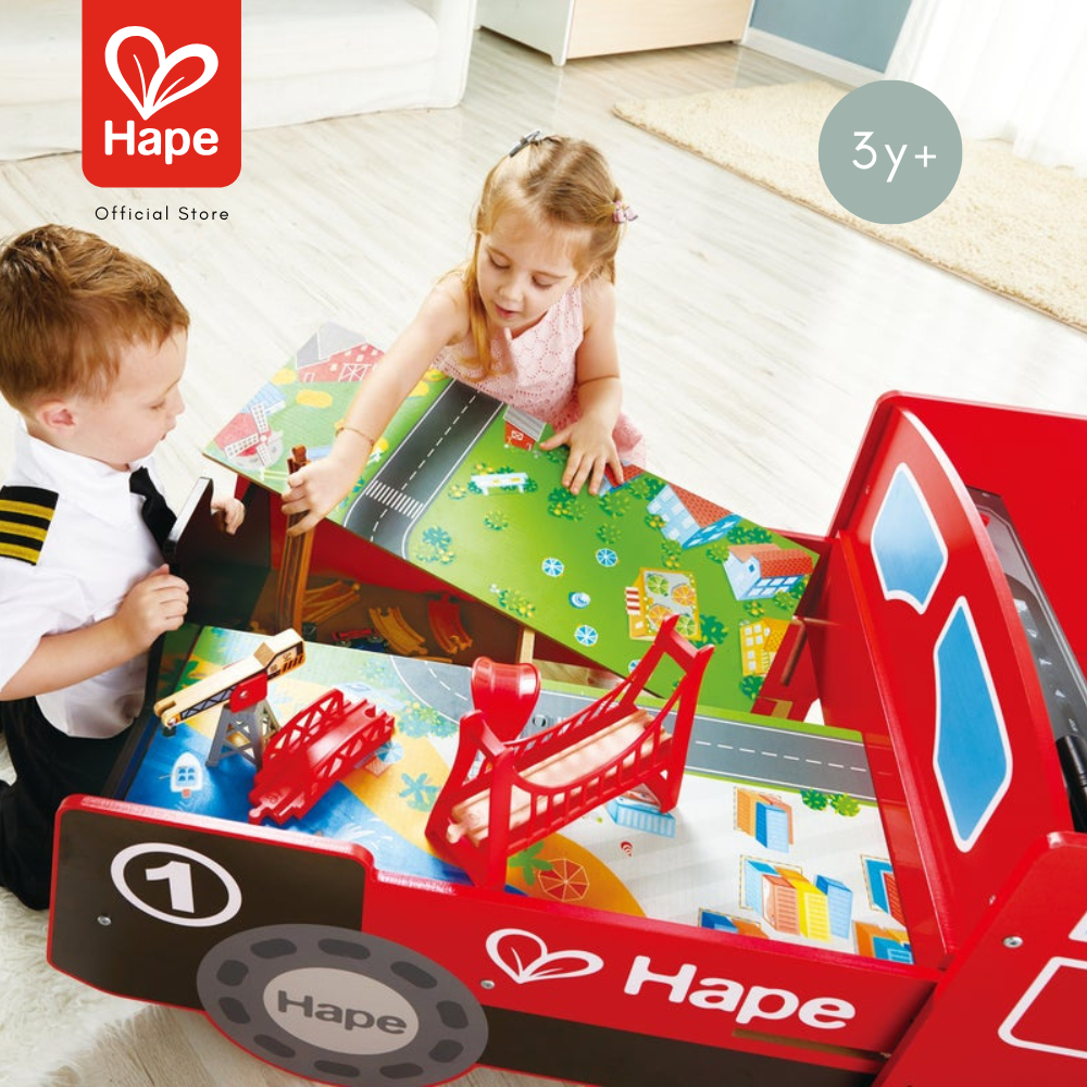 Hape - Ride on Engine Table        โต๊ะรถไฟบังคับ พับเก็บได้        3Y+ รูปที่ 5