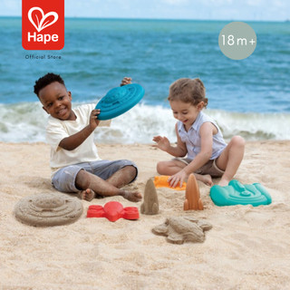 Hape Space Explorer Sand Ship Set مجموعة قوالب رمل على شكل سفن فضاء 18M+ صورة 2