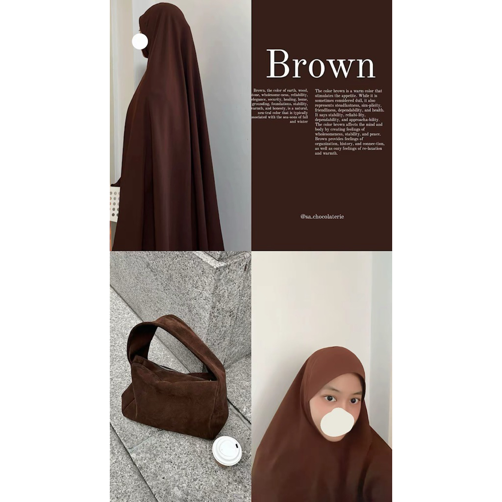 ฮิญาบกุ๊กไก่ ผ้าคริสตัลยาว