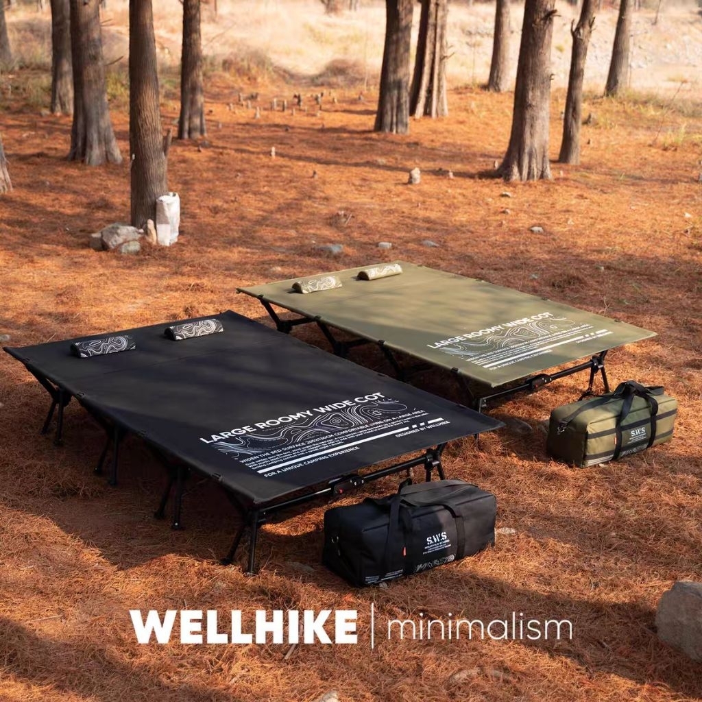 🔴 PRE-ORDER🔴 WELLHIKE OUTDOOR เตียงสนามขนาด2คน